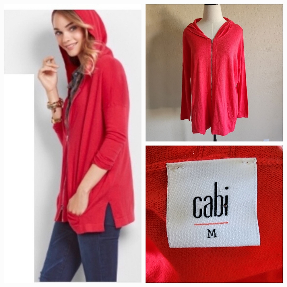 CAbi Beachcomber Zip Hoodie Medium